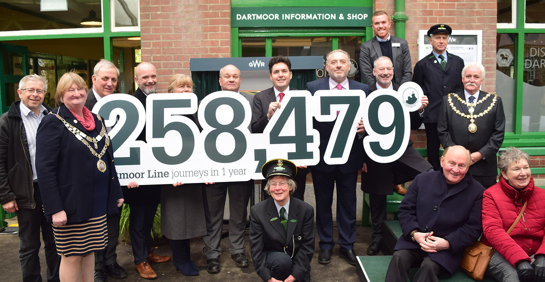 Over 250,000 Journeys in Just One Year for Dartmoor Line